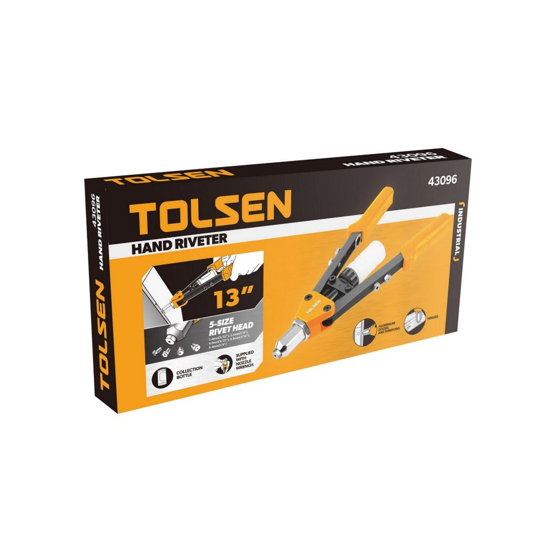 Remachadora de mano de 13 pulg Industrial Tolsen  43096