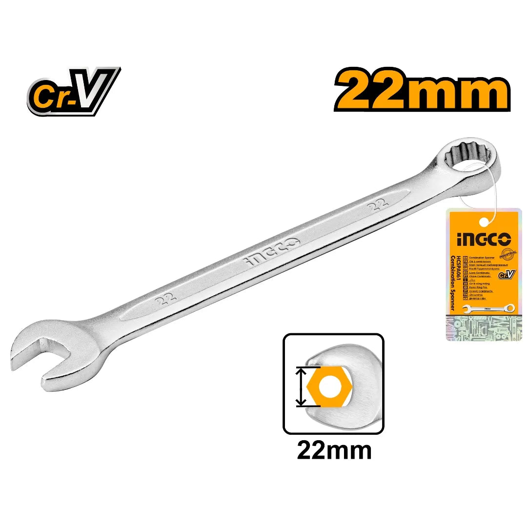 Llave Mixta de 22mm INGCO HCSPA221