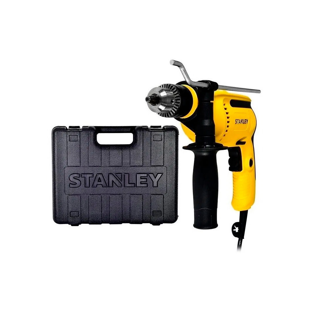 Taladro Percutor 1/2 Stanley de 700w con maletín SDH700K