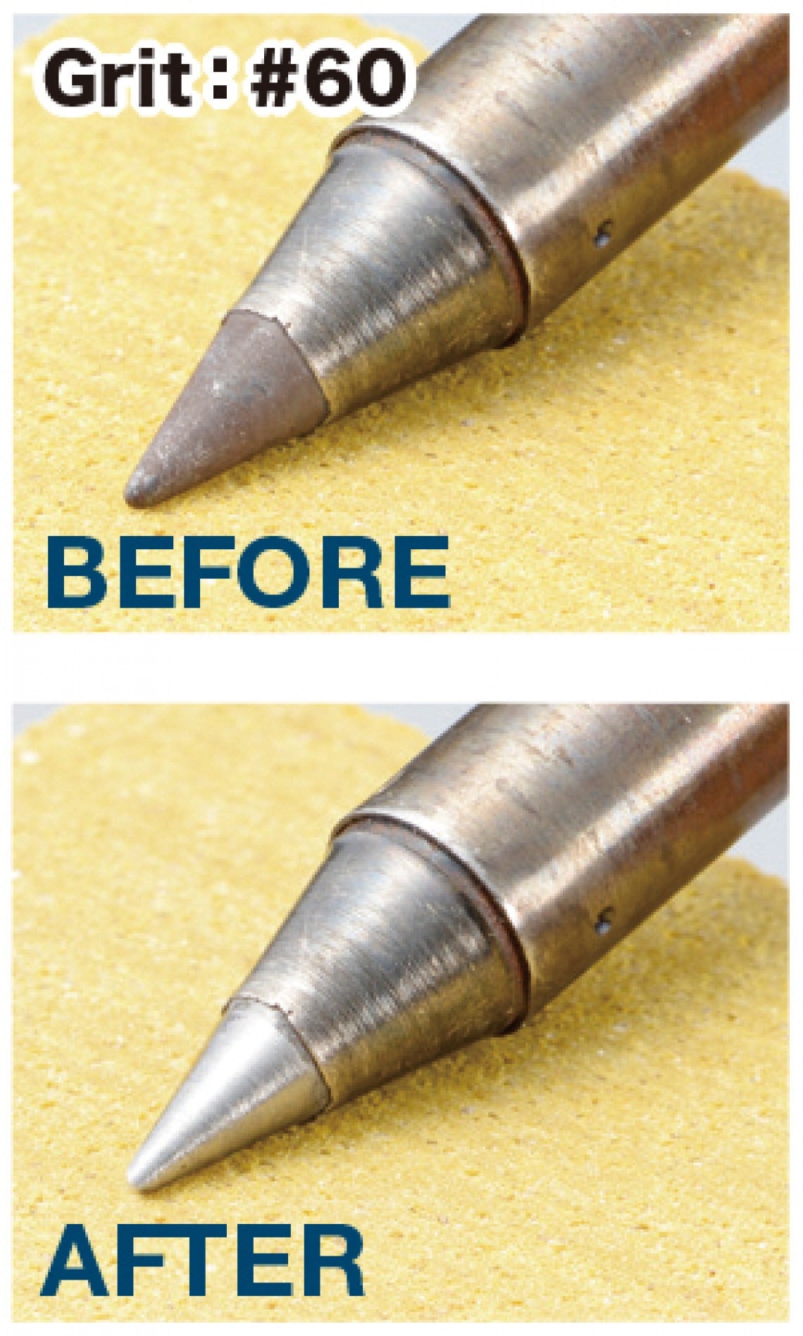 Lija Removadora de Oxido para Puntas de Cautin Goot ST-45