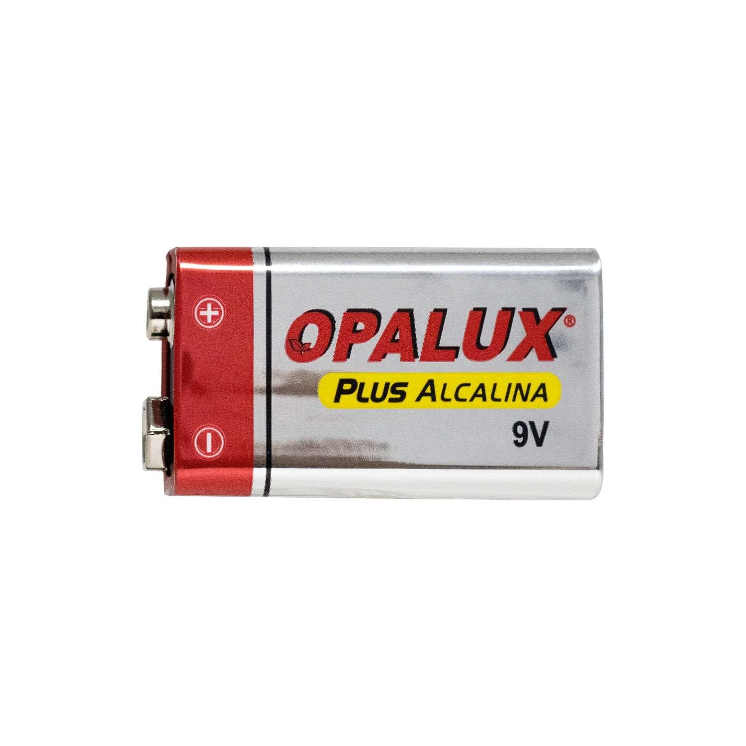 Batería Alcalina 9V Plus OPALUX OP-61BP1