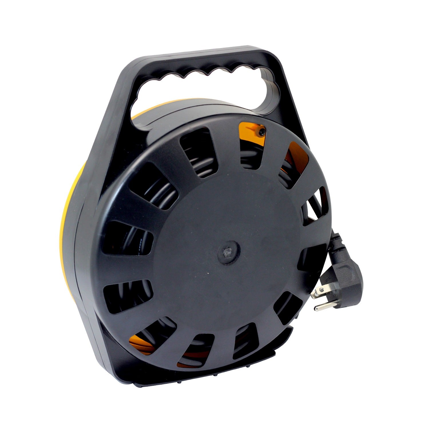 Carrete de Cable Portátil con 4 Salidas 10 Metros OPALUX OP-R404Y