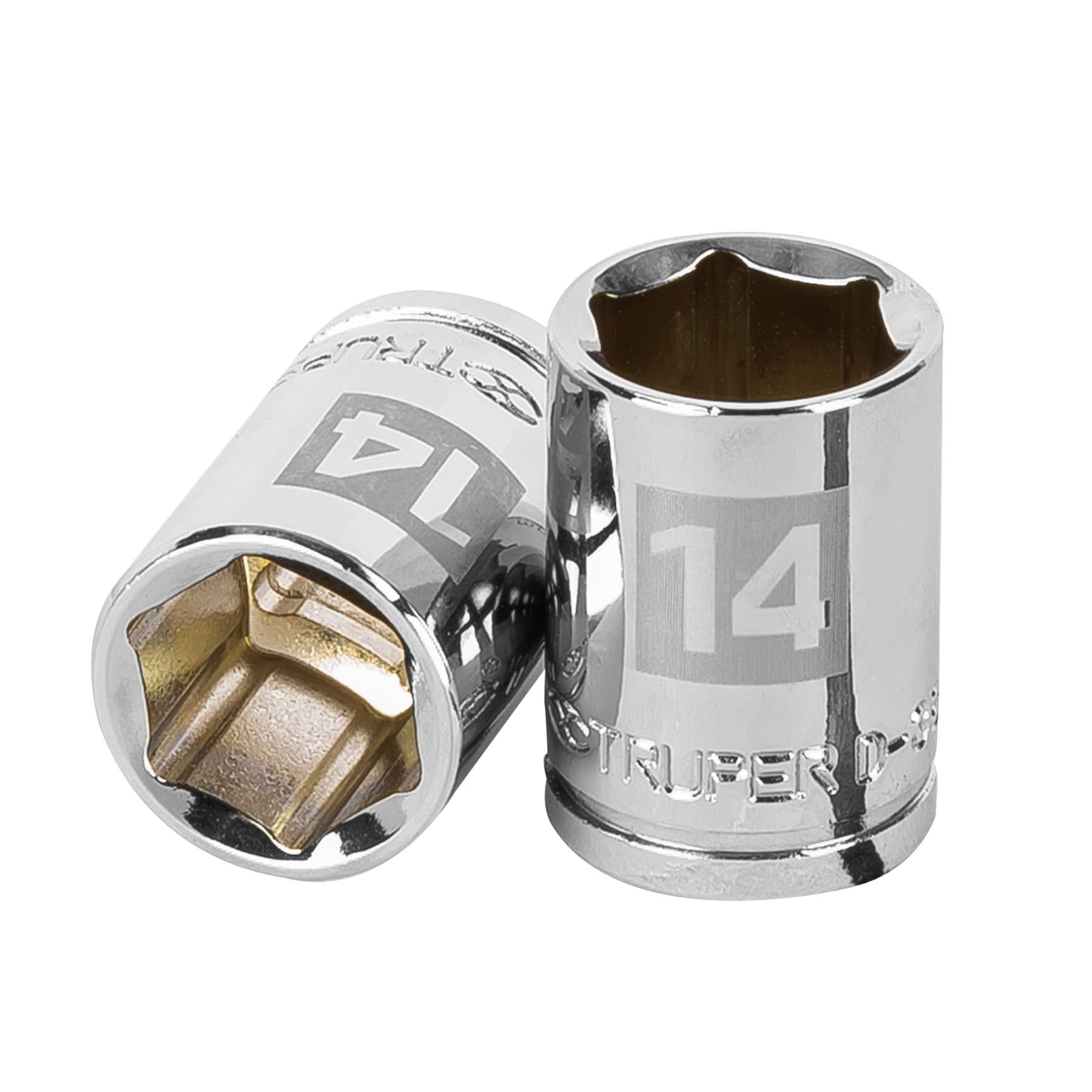 Dado de 14 mm, 6 puntas, cuadro 3/8", Truper 13678