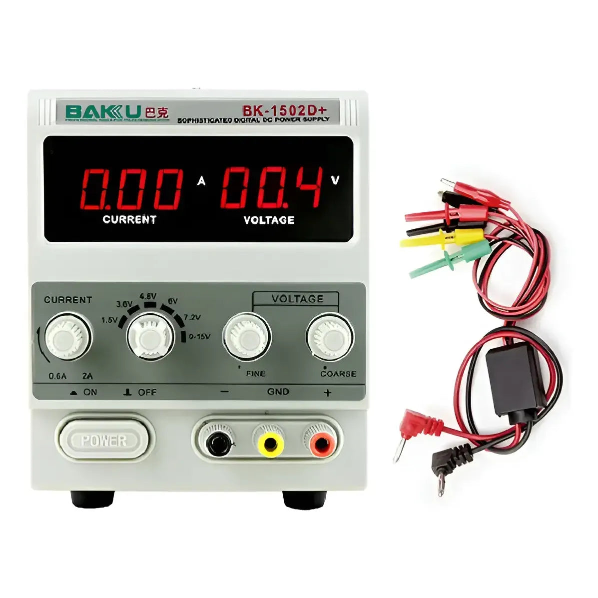 Fuente de alimentación regulable Baku BK-1502D+