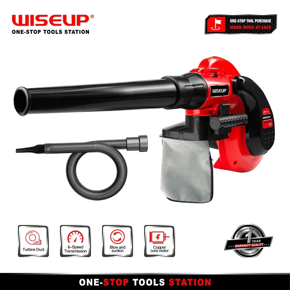 Soplador de Aire de 650w velocidad variable WISEUP 170404