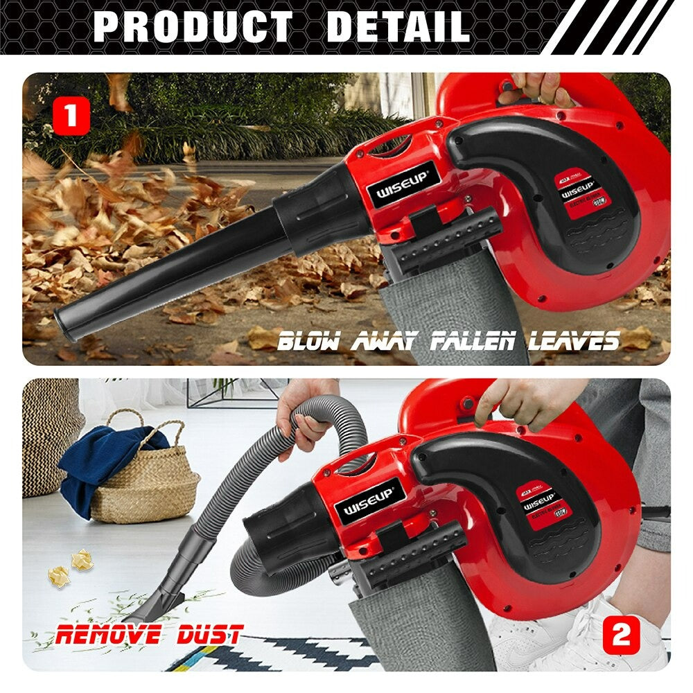 Soplador de Aire de 650w velocidad variable WISEUP 170404