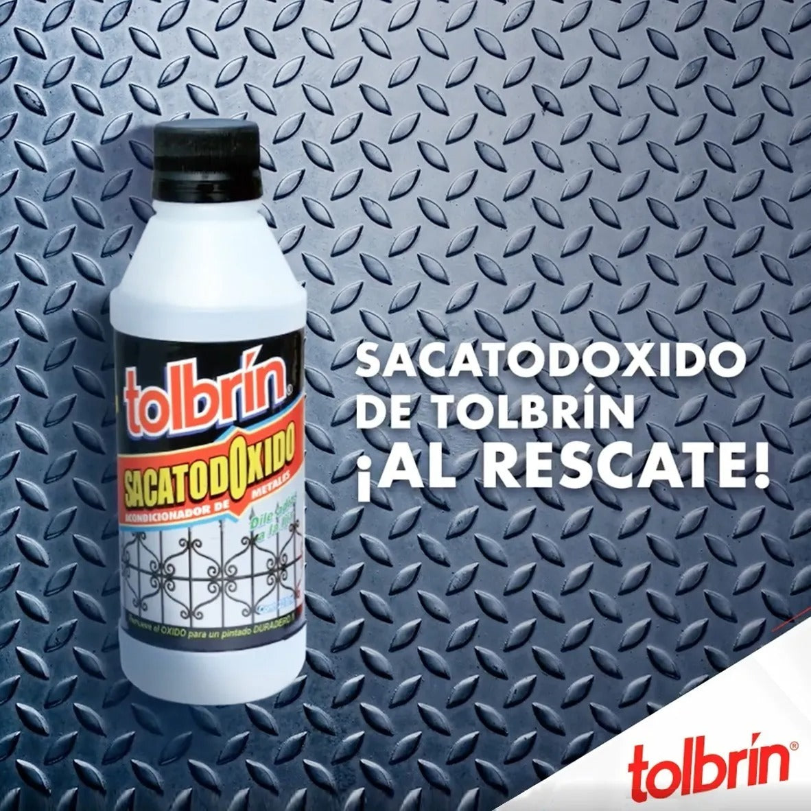 Saca Óxido Acondicionador De Metales Tolbrin 237ml