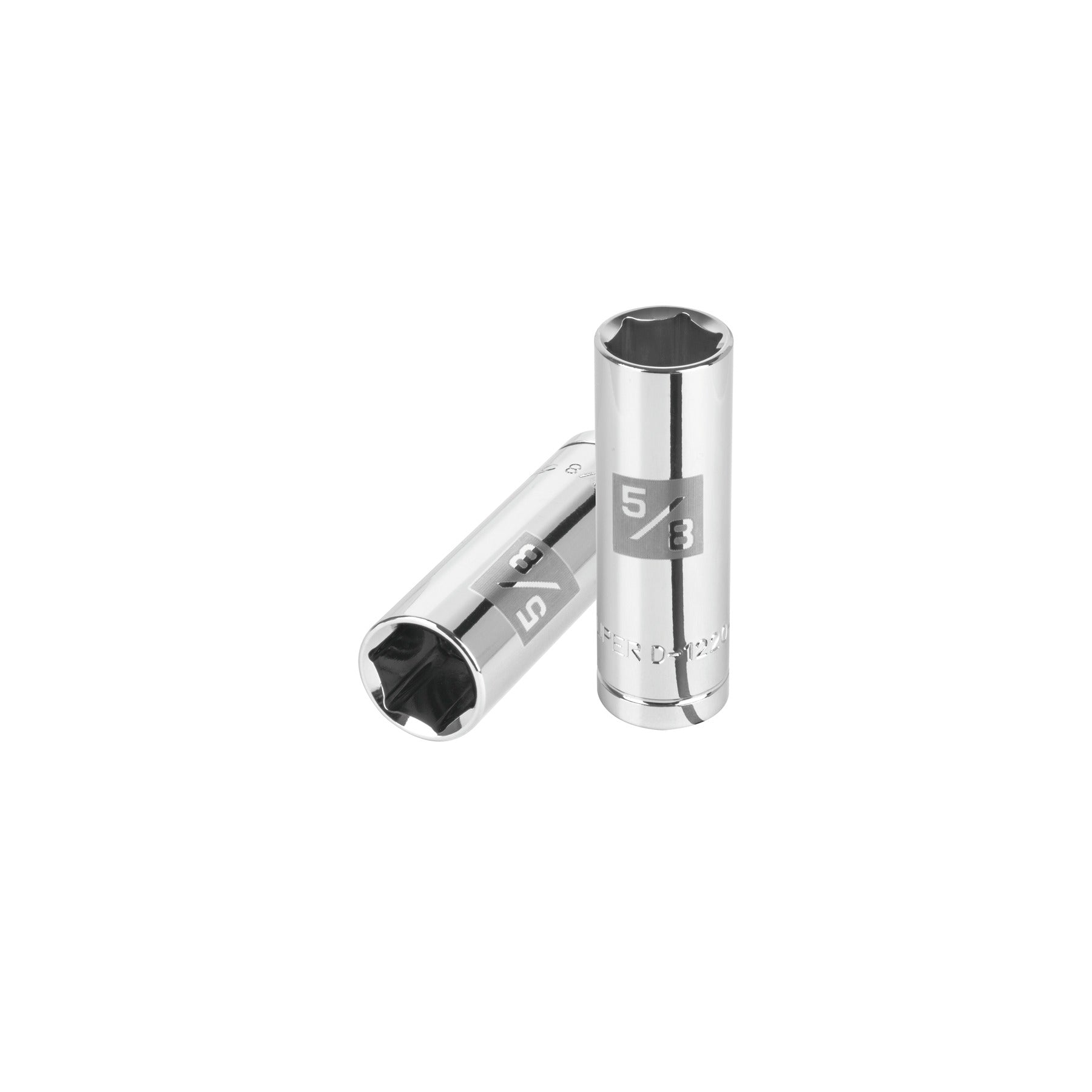 Dado largo para bujía de 5/8", 6 puntas, cuadro de 1/2" Truper 13365