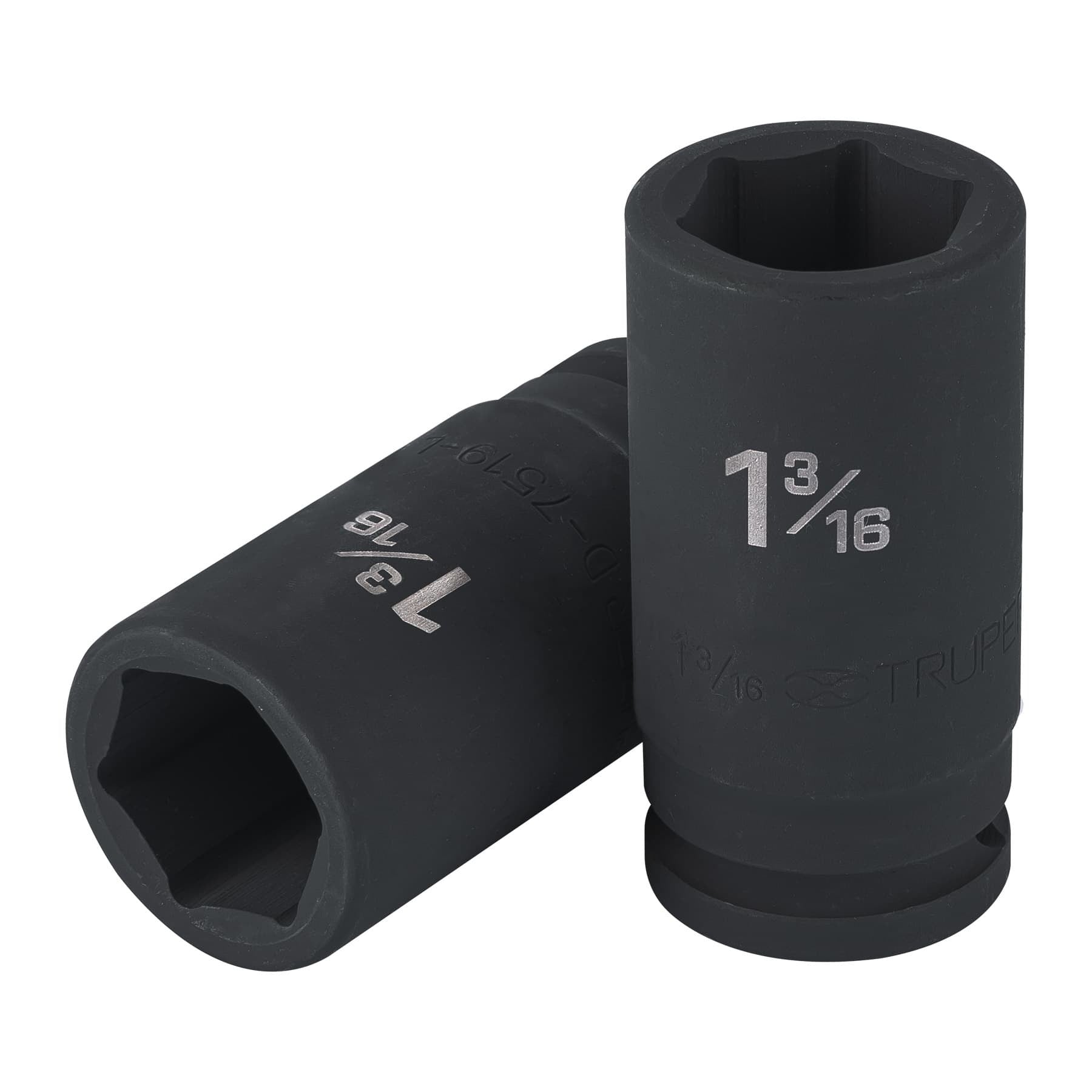 Dado largo de impacto de 1-3/16", 6 puntas, cuadro 3/4" TRUPER 100947