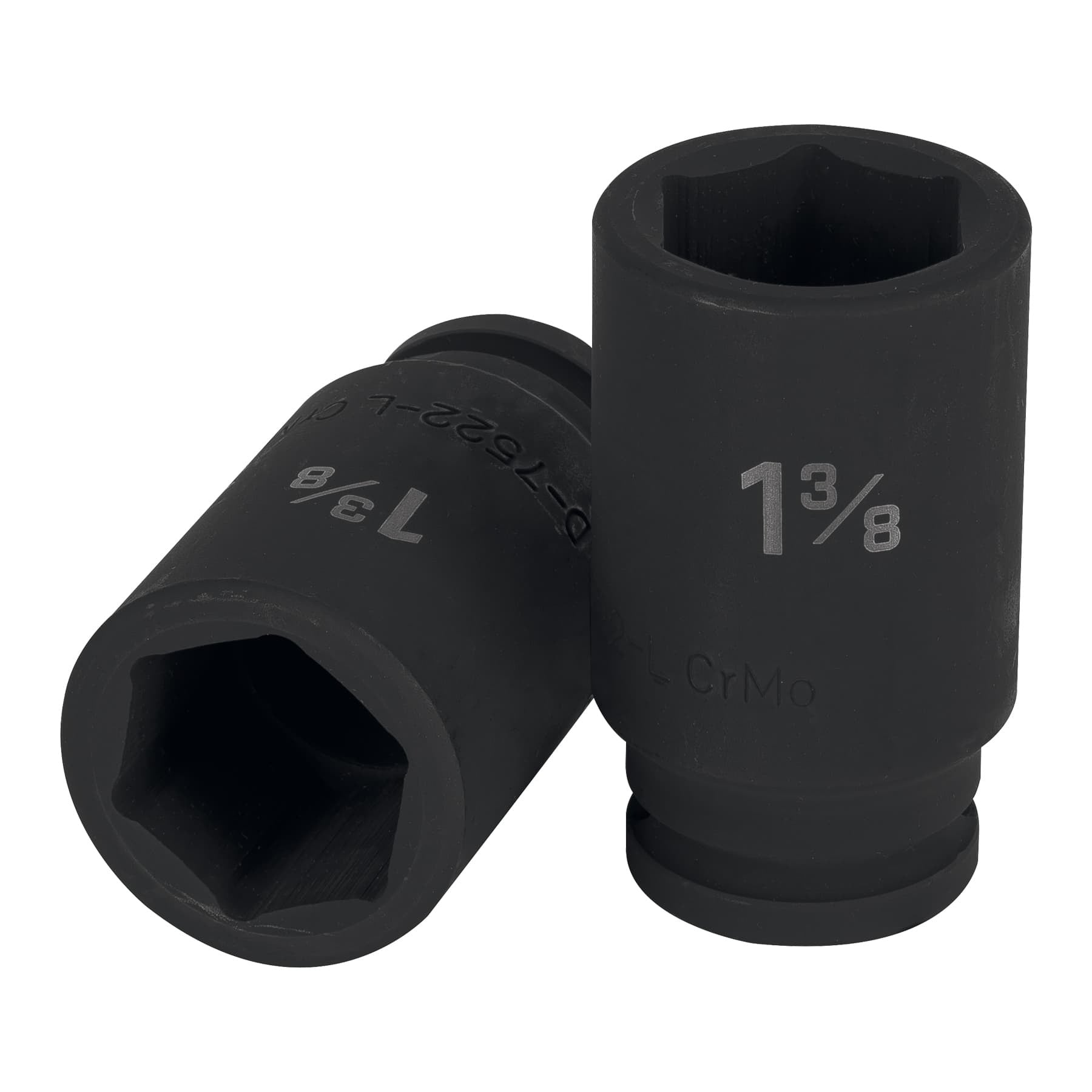 Dado largo de impacto de 1-3/8", 6 puntas, cuadro 3/4" TRUPER 12440