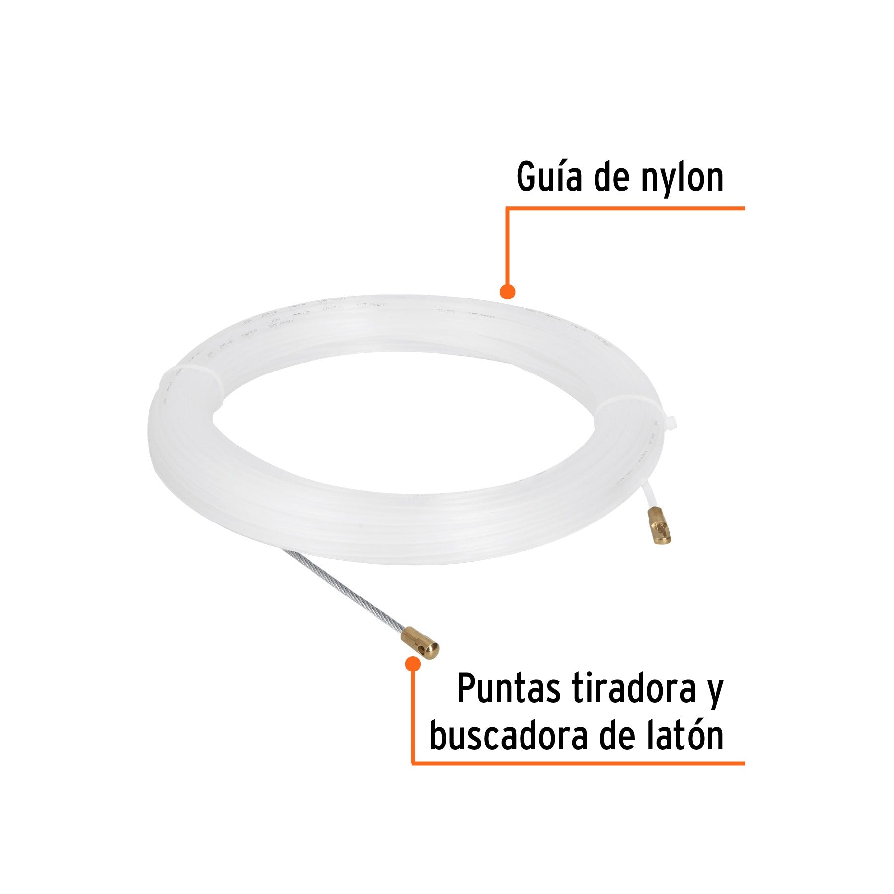Guía de nylon de 20 m para cable, Truper - 17757