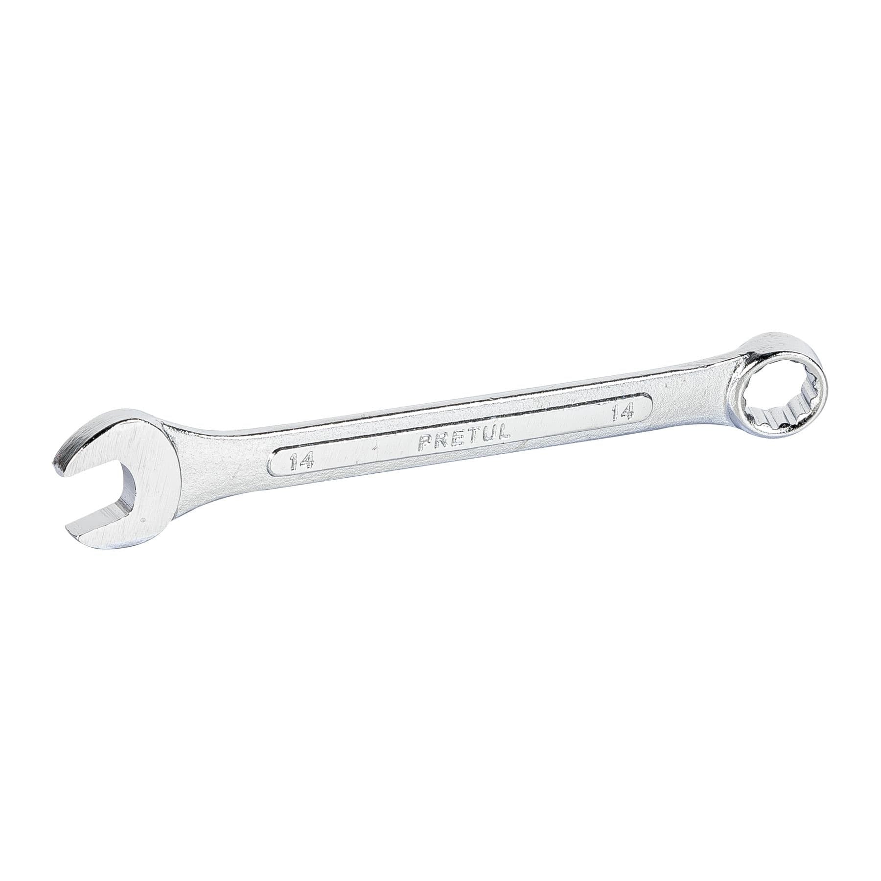 Llave combinada 14 mm x 180 mm de largo, PRETUL - 21908