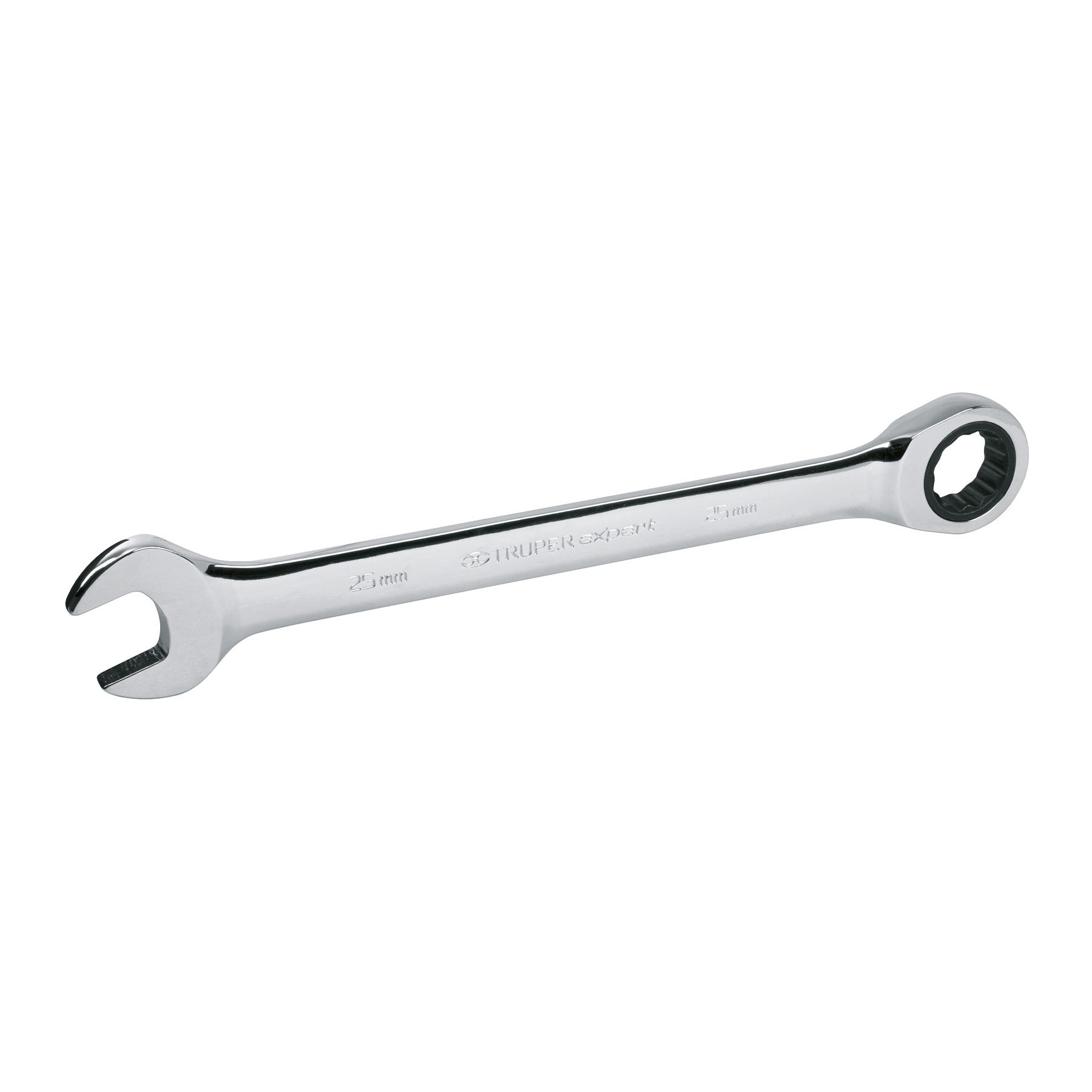 Llave combinada con matraca 12 mm x 166 mm largo, Truper - 15744