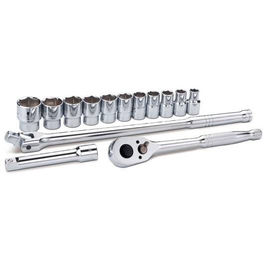 Juego de Dados 12 Puntas Encastre 1/2" 15 Piezas Métrico 80-703-840 Stanley