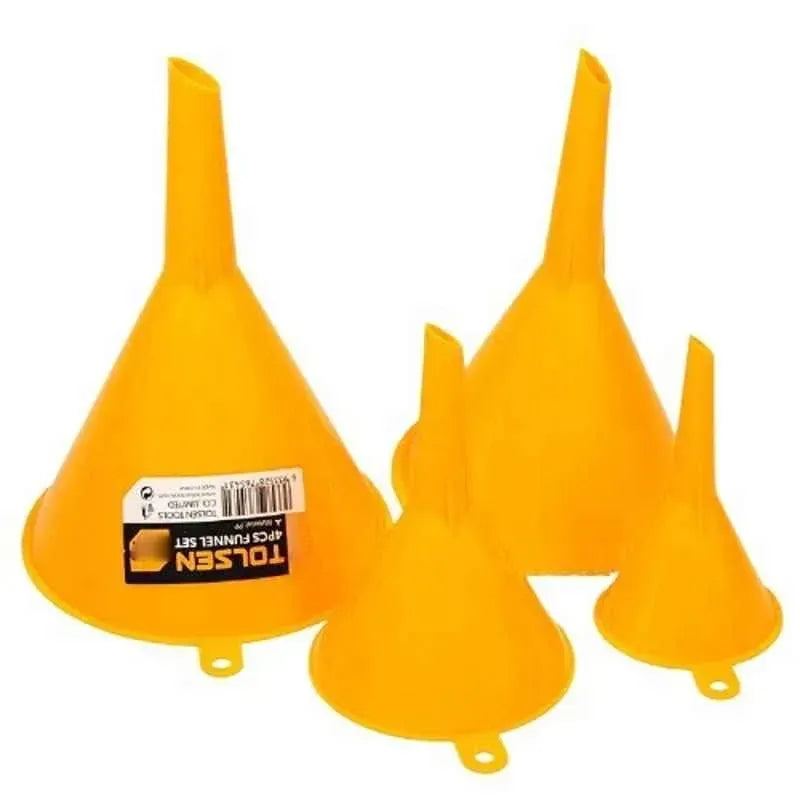 Juego de embudo de 4 piezas Tolsen 65228