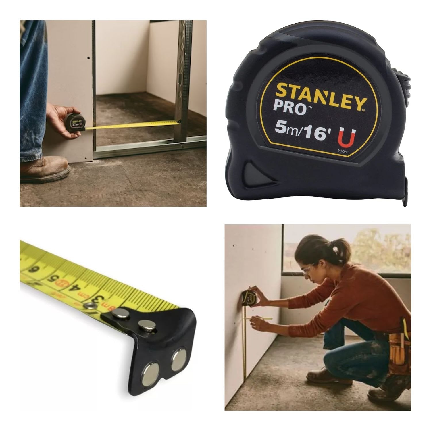 Cinta Metrica Wincha Pro Magnetica 5m Stanley 30-085