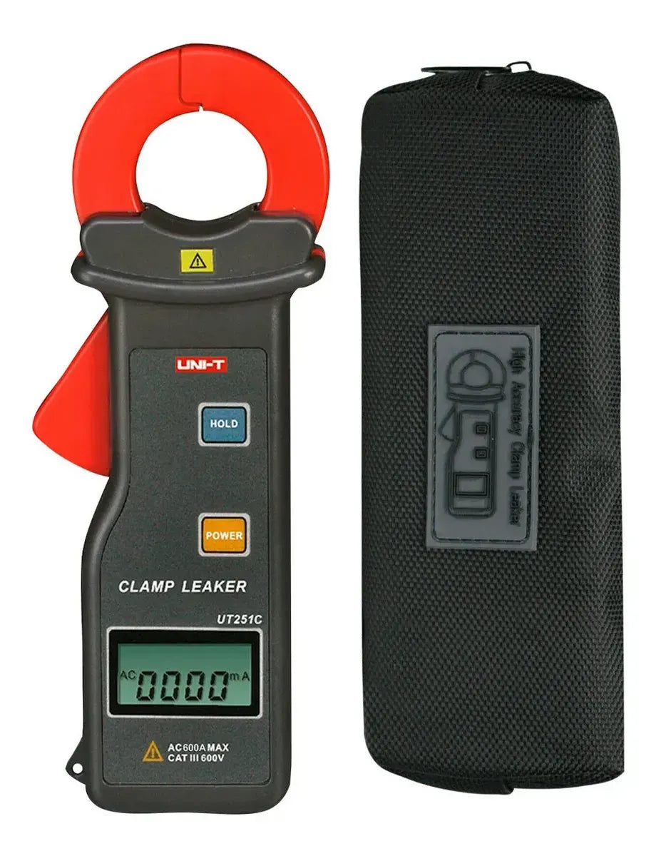 Pinza Amperimetrica De Corriente De Fuga 0,001MA-600A AC UNI-T UNIT UT-251C