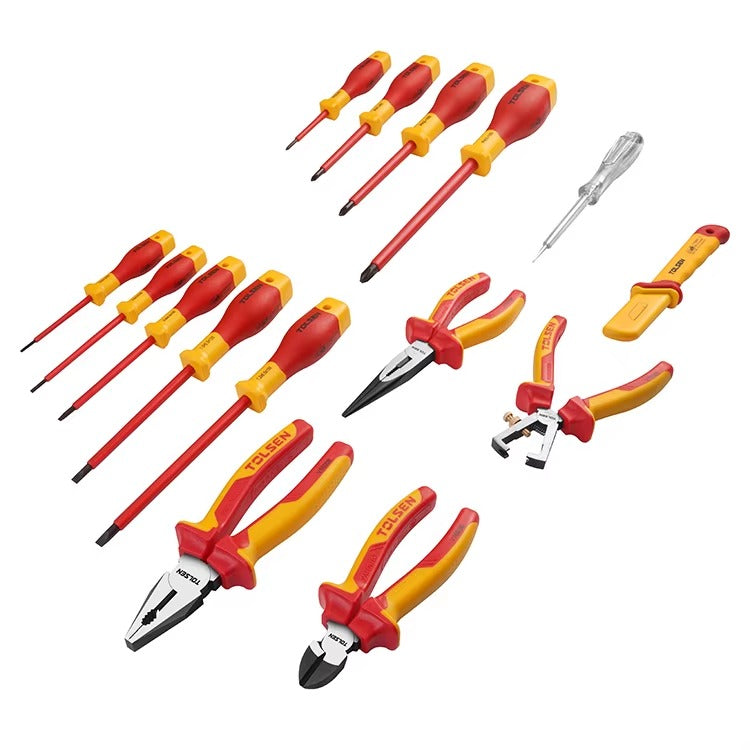 Juego de Herramientas de 15 pcs aisladas Tolsen V82115