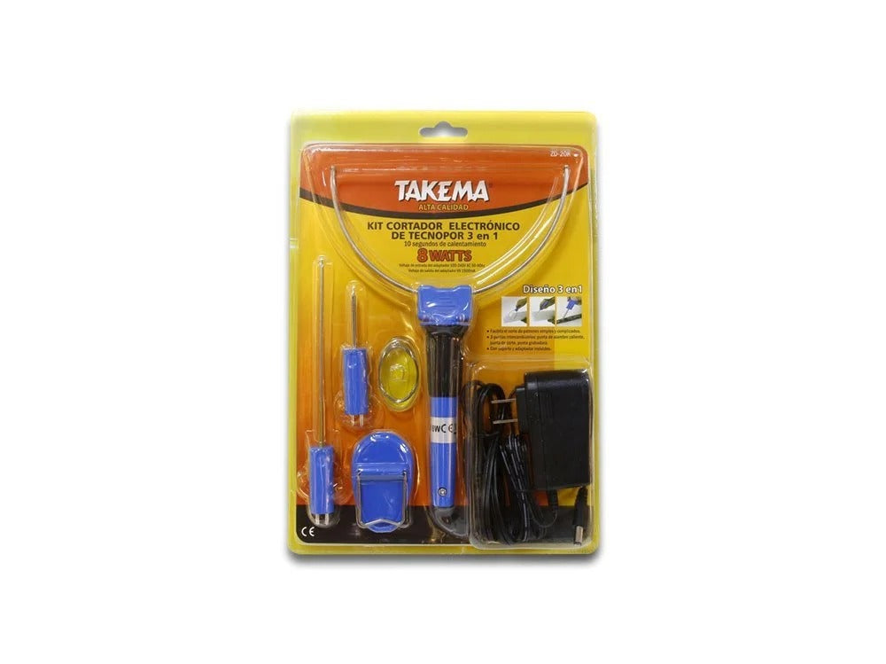 Kit cortador electronico de tecnopor 3 en 1 ZD-20K TAKEMA
