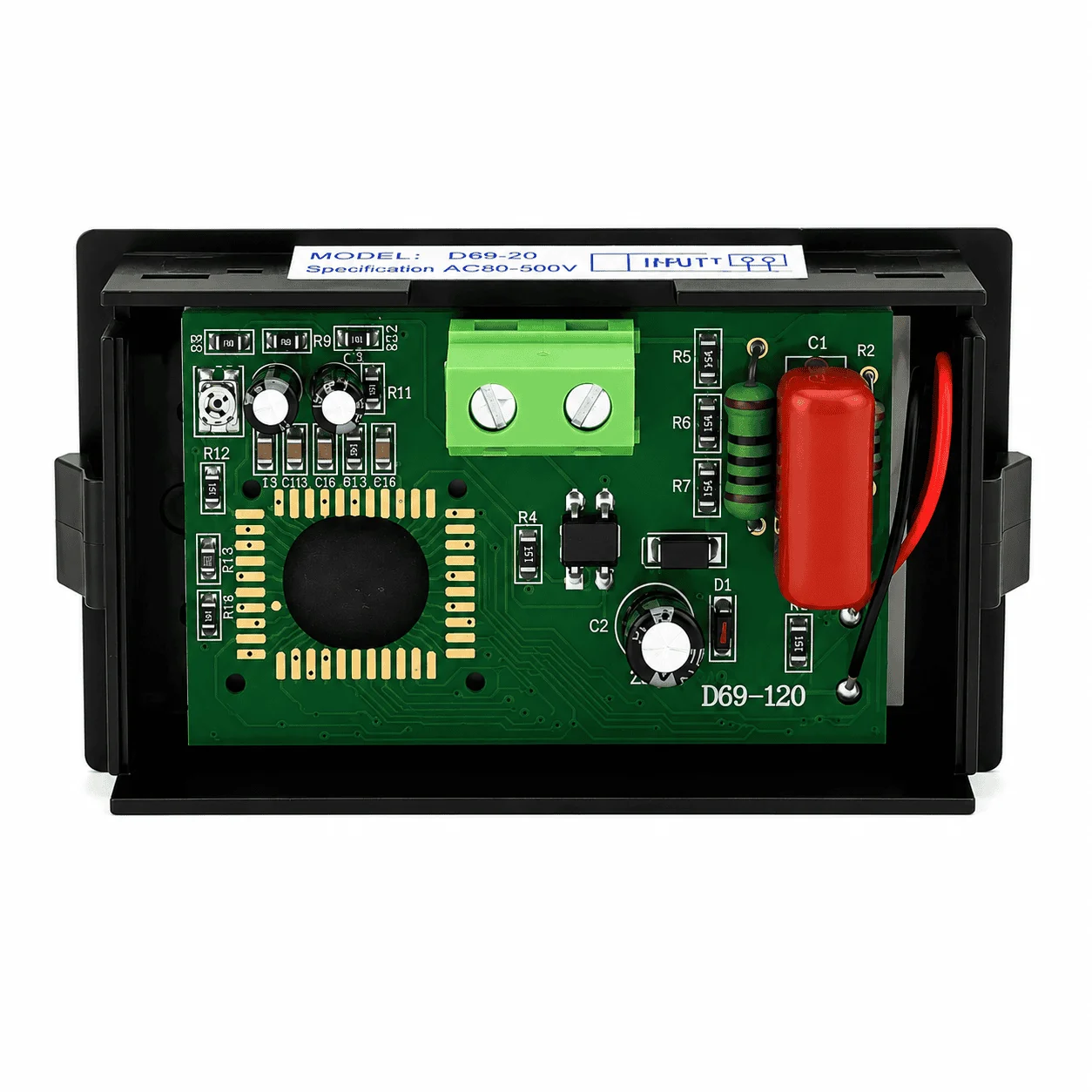 Meter Digital LCD para Estabilizador D69-20 OPALUX