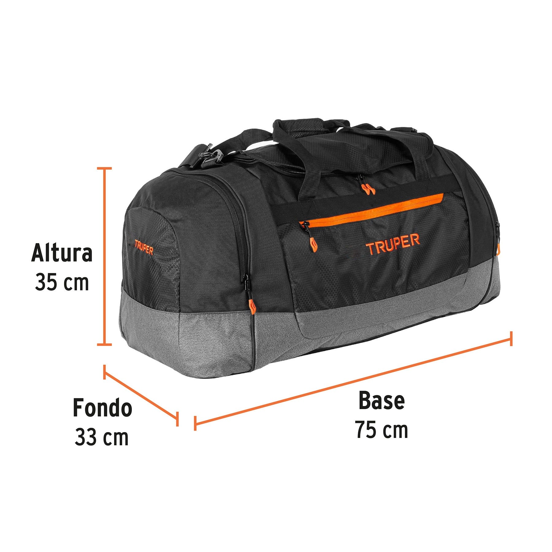 Maleta deportiva de 75 cm, TRUPER - 61097