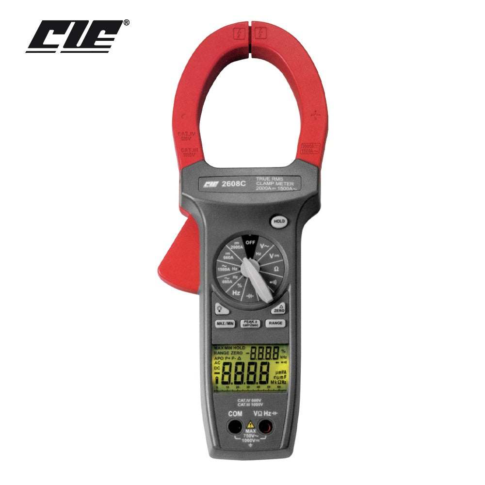 Pinza amperimétrica digital CIE CIE-2608C