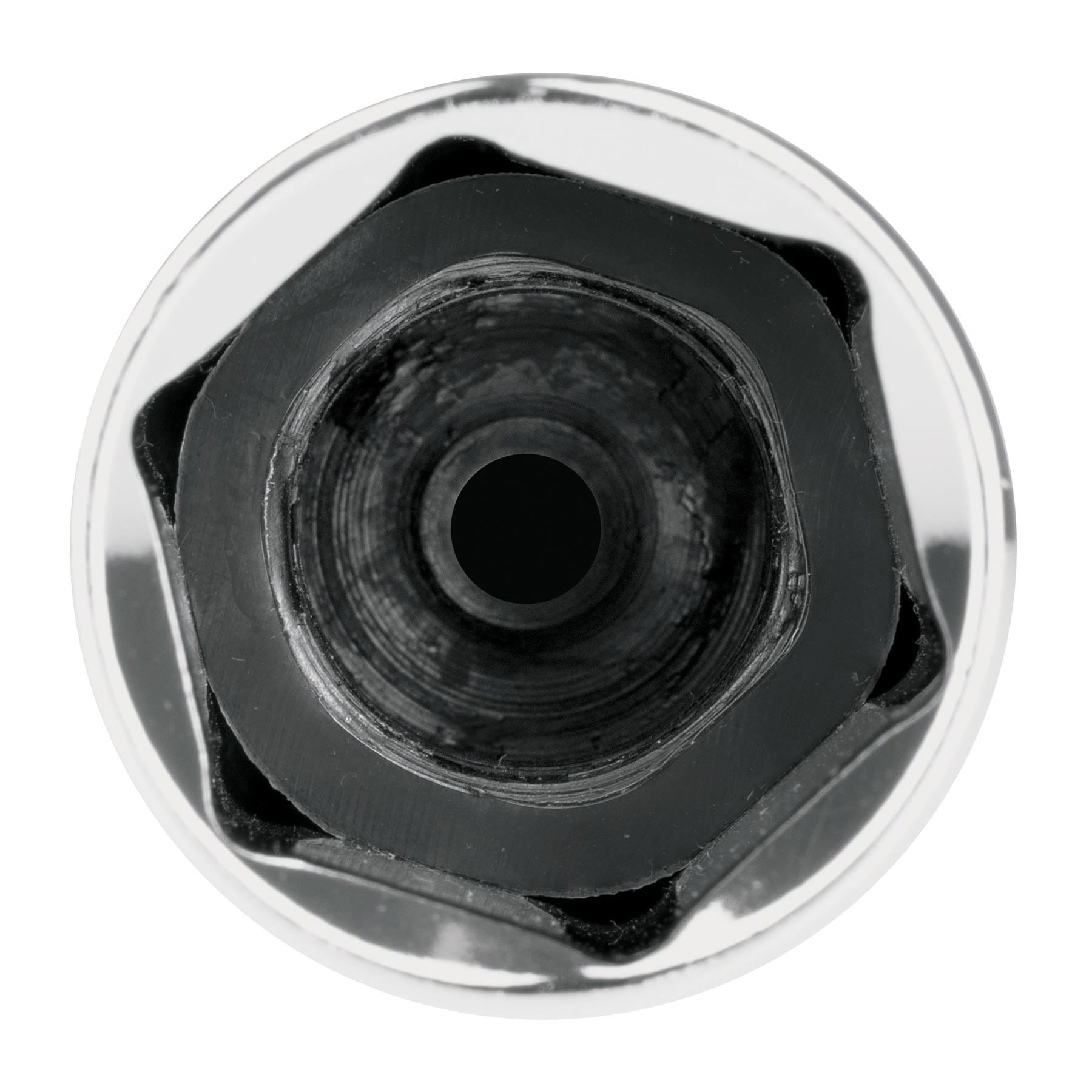 Dado largo para bujía de 5/8", 6 puntas, cuadro de 1/2" Truper 13365