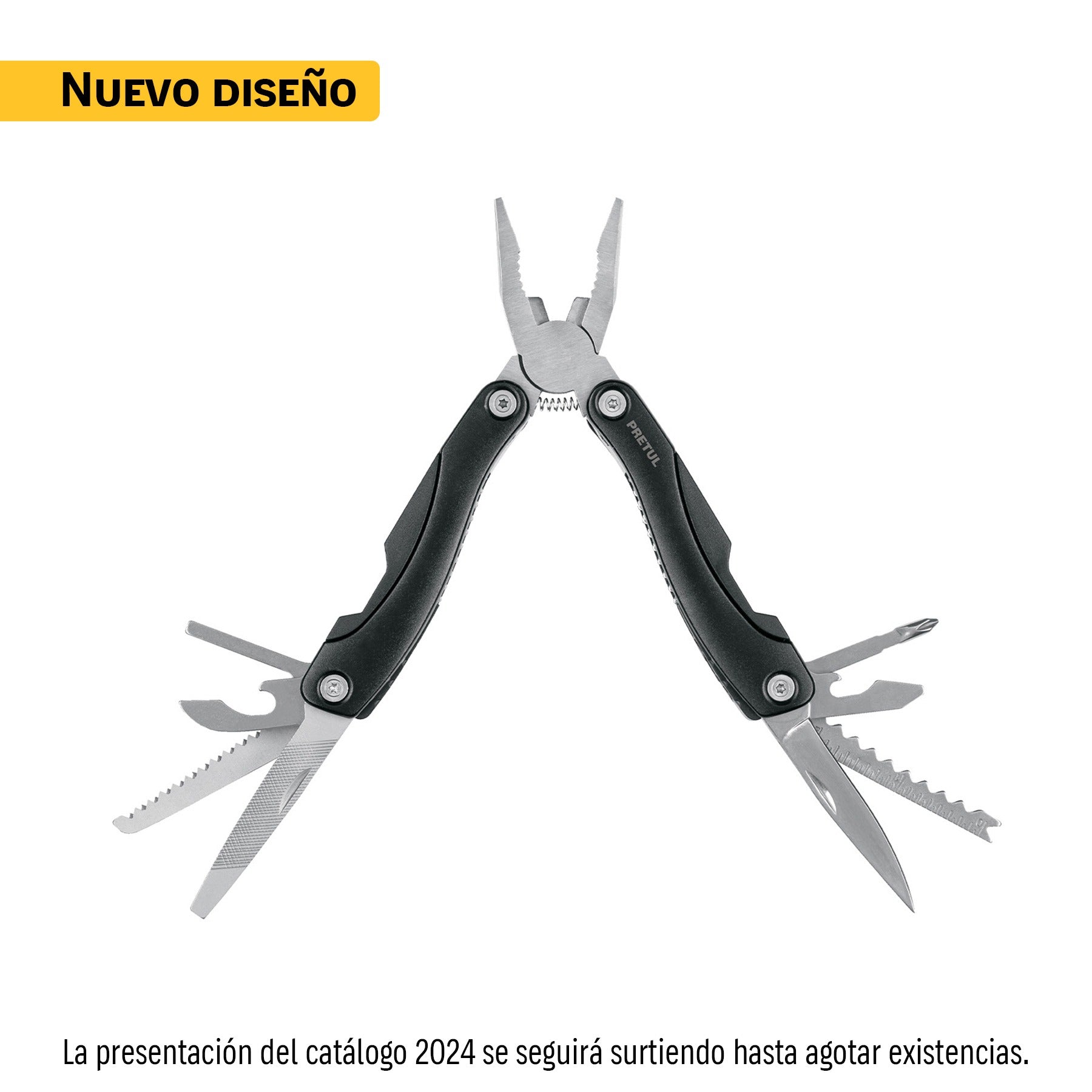 Multiherramienta con 12 funciones, PRETUL - 24106