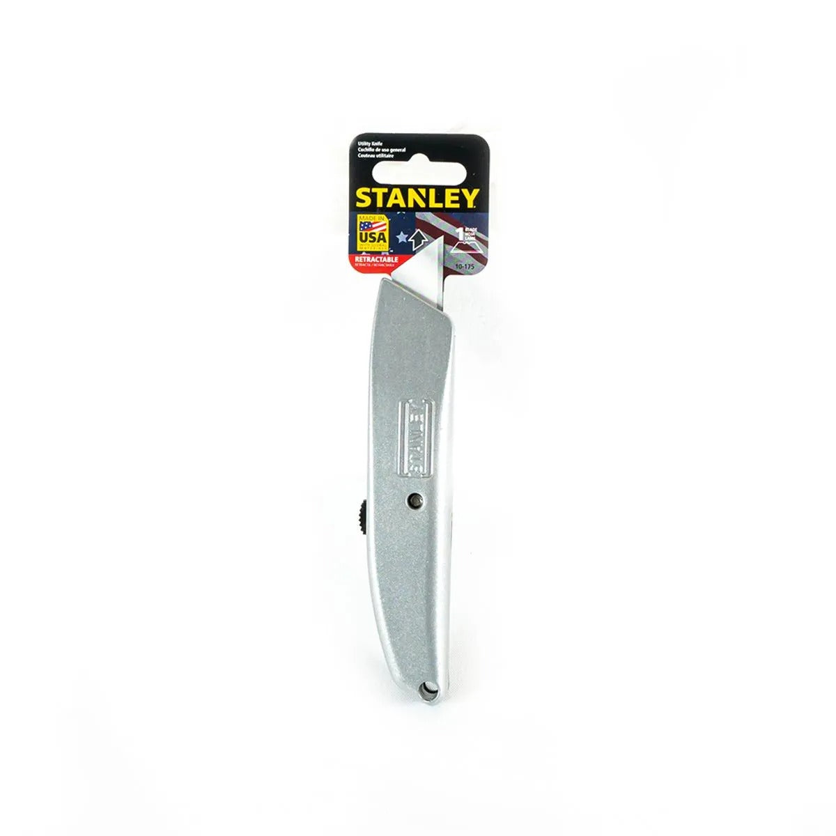 Cuchilla o Cutter Hoja retractil Metal Stanley 10-175