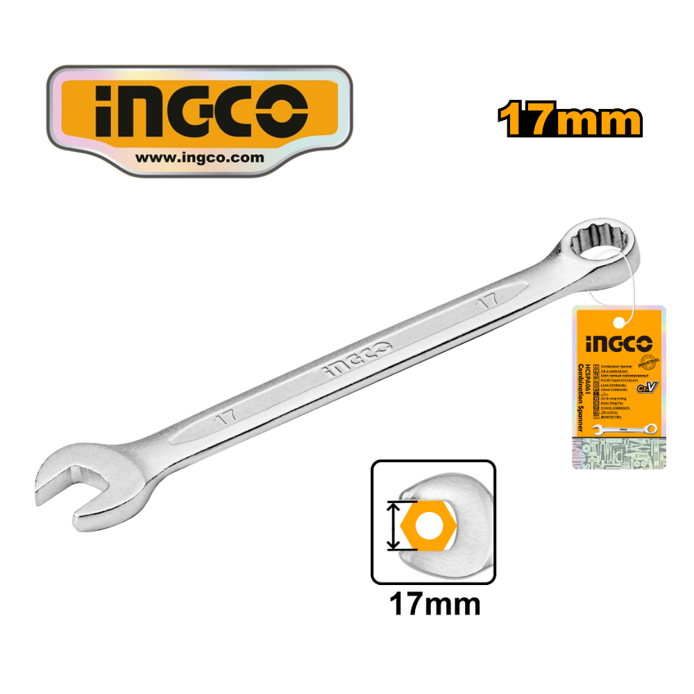 Llave Mixta de 17mm INGCO HCSPA171