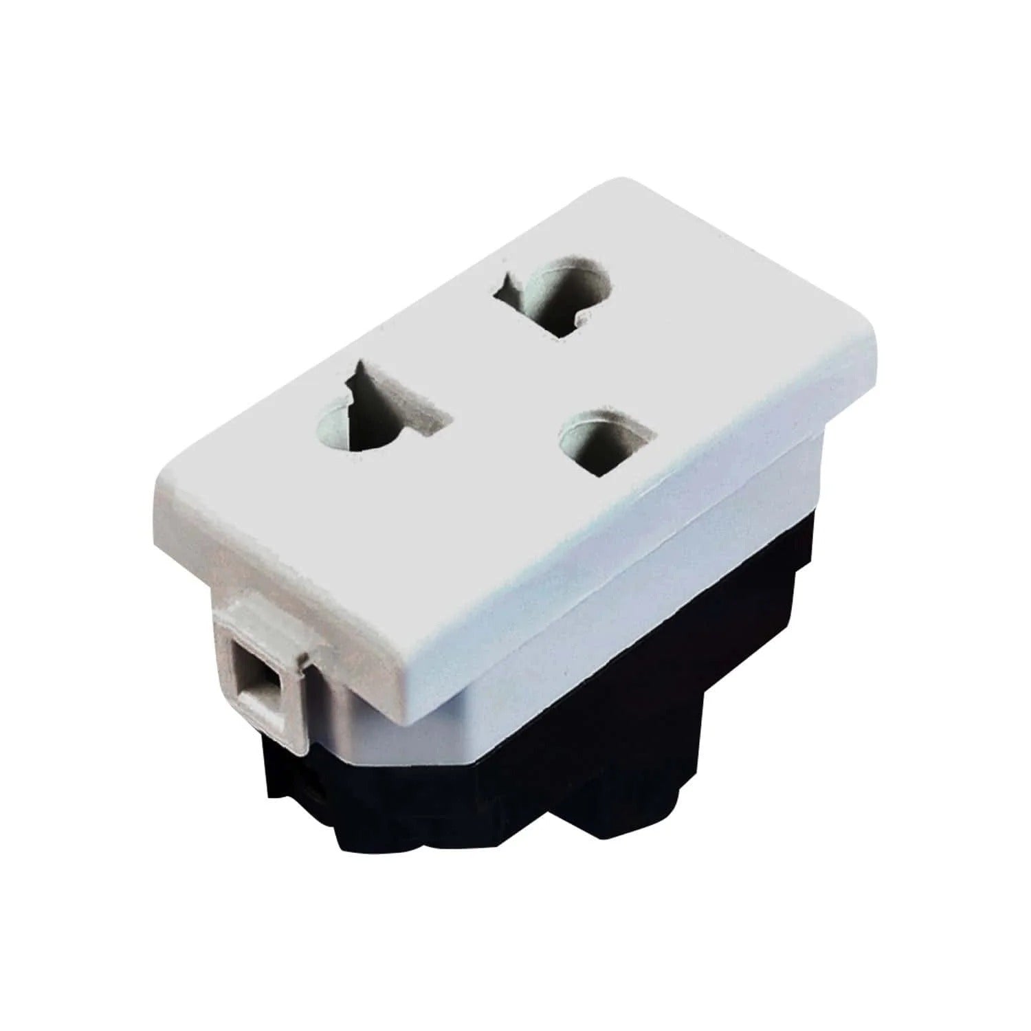 Dado Toma Universal con Línea Tierra K205 OPALUX