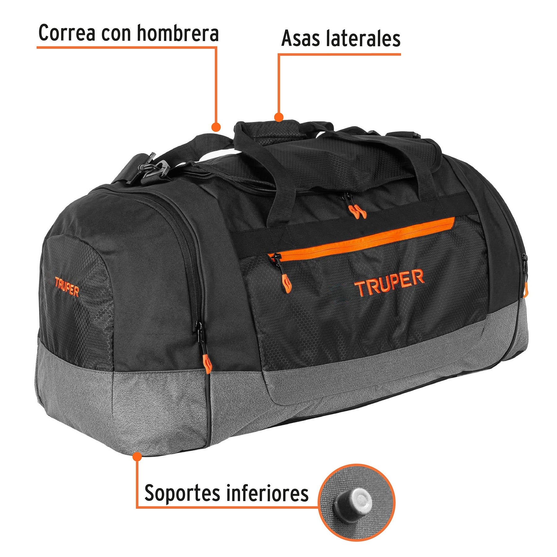 Maleta deportiva de 75 cm, TRUPER - 61097