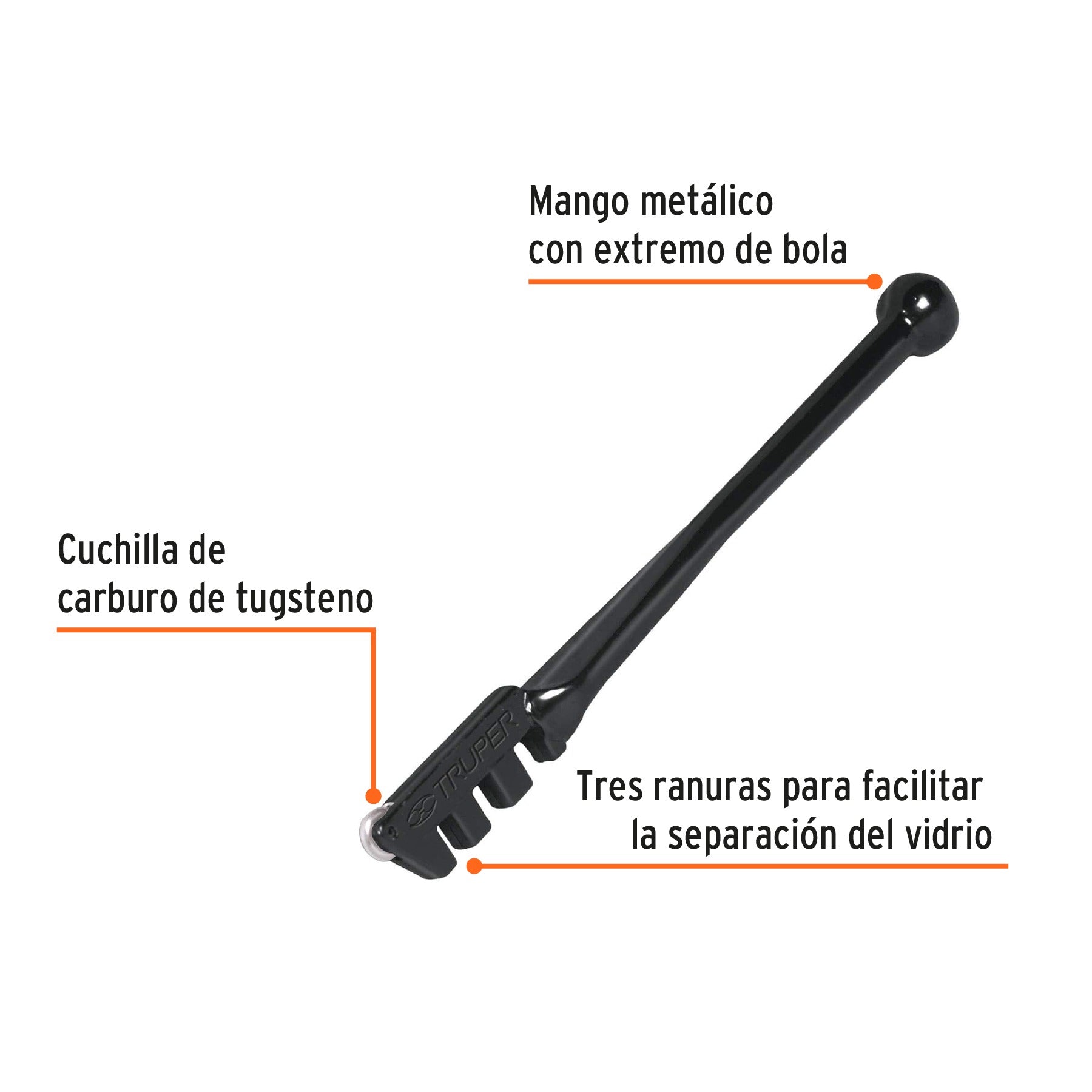 Cortador de vidrio 5", Truper - 12953