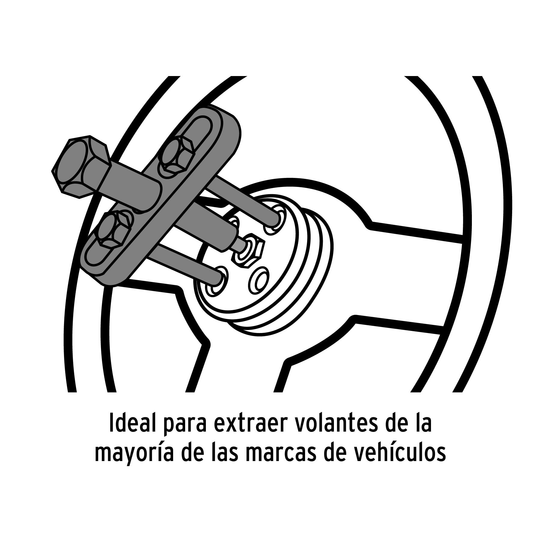 Extractor de volantes, 11 piezas, TRUPER - 14508
