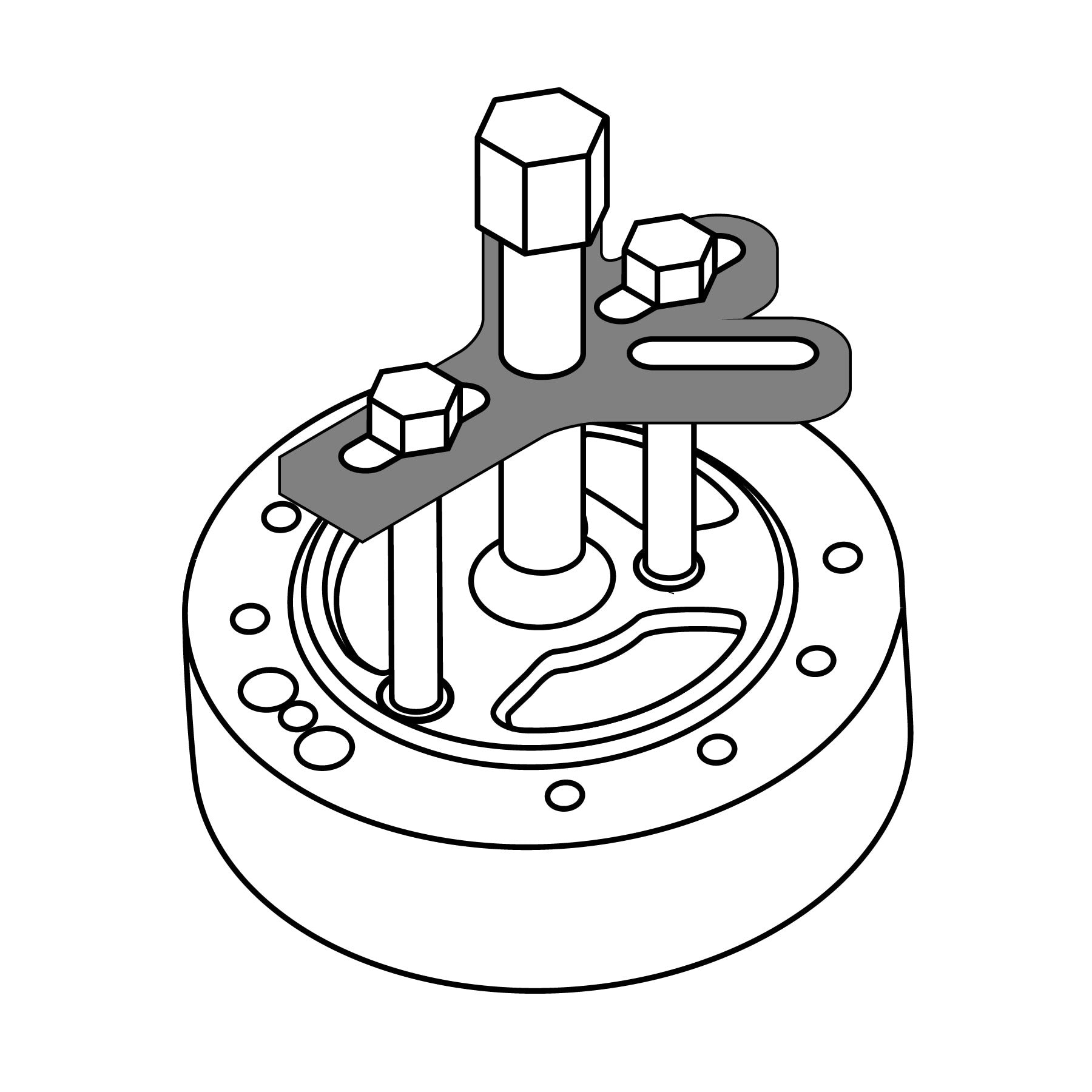 Extractor pata de gallo, 15 piezas, TRUPER - 14511