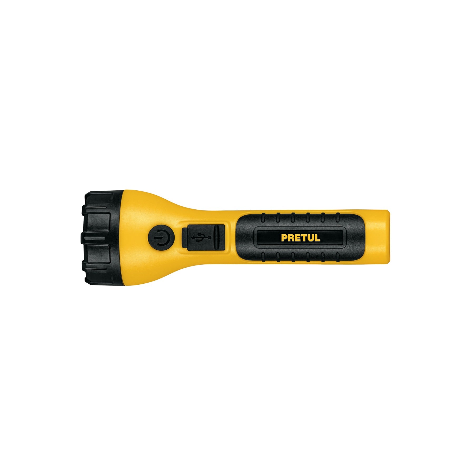 Linterna plástica de LED, 120 lm, recargable, PRETUL 26101