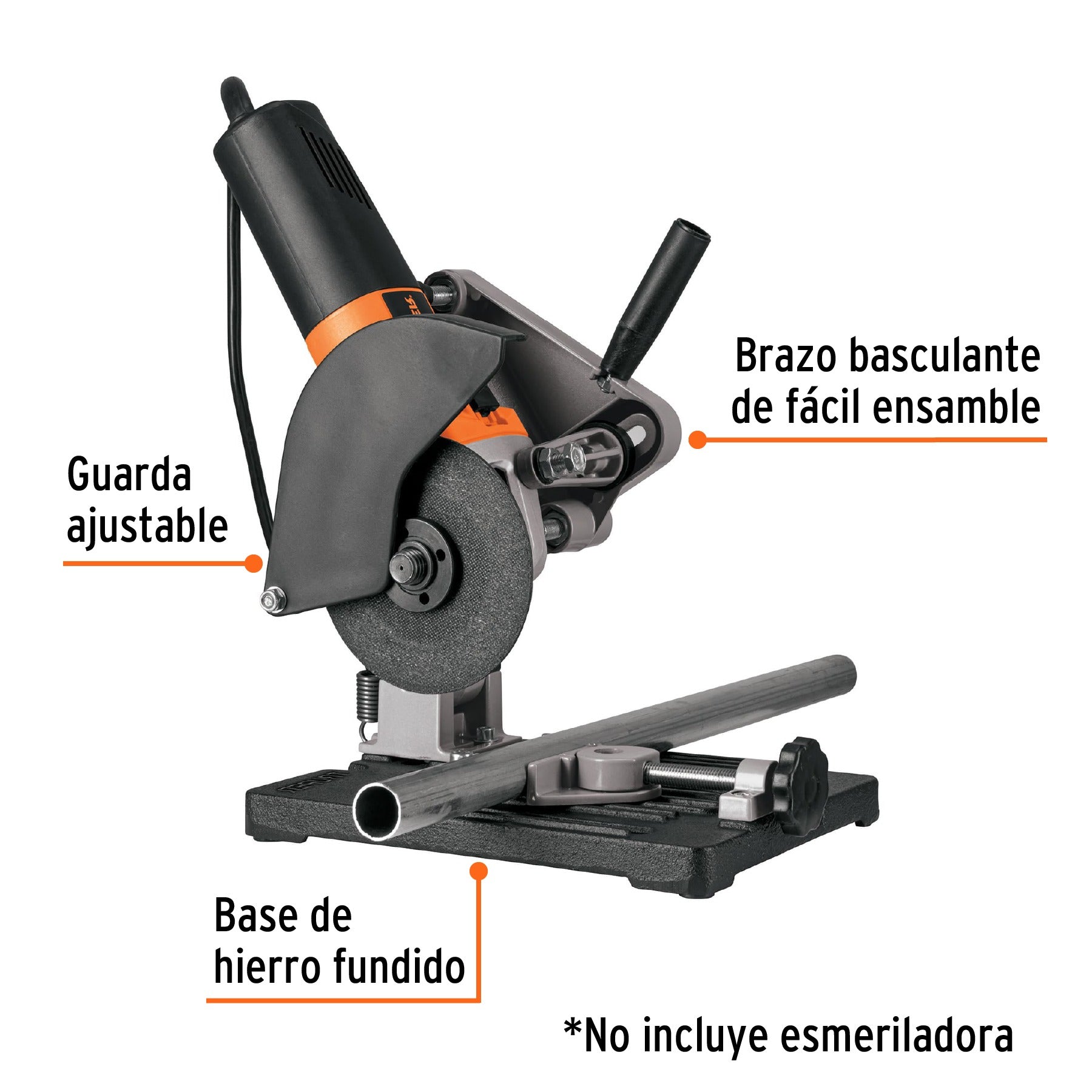 Soporte para esmeriladora angular de 4 1/2", Truper - 102273