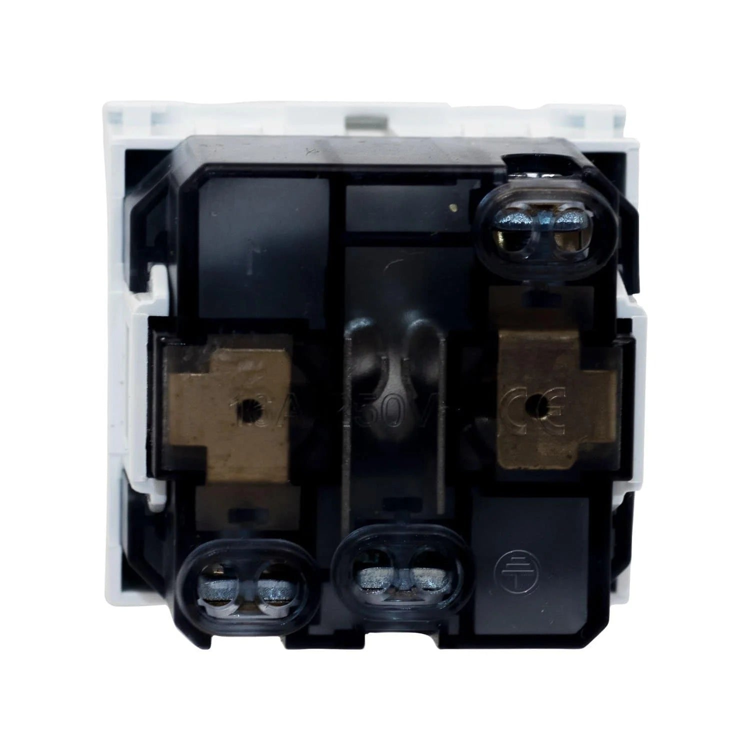 Dado Toma Tipo F (Schuko) con Línea Tierra K427 OPALUX