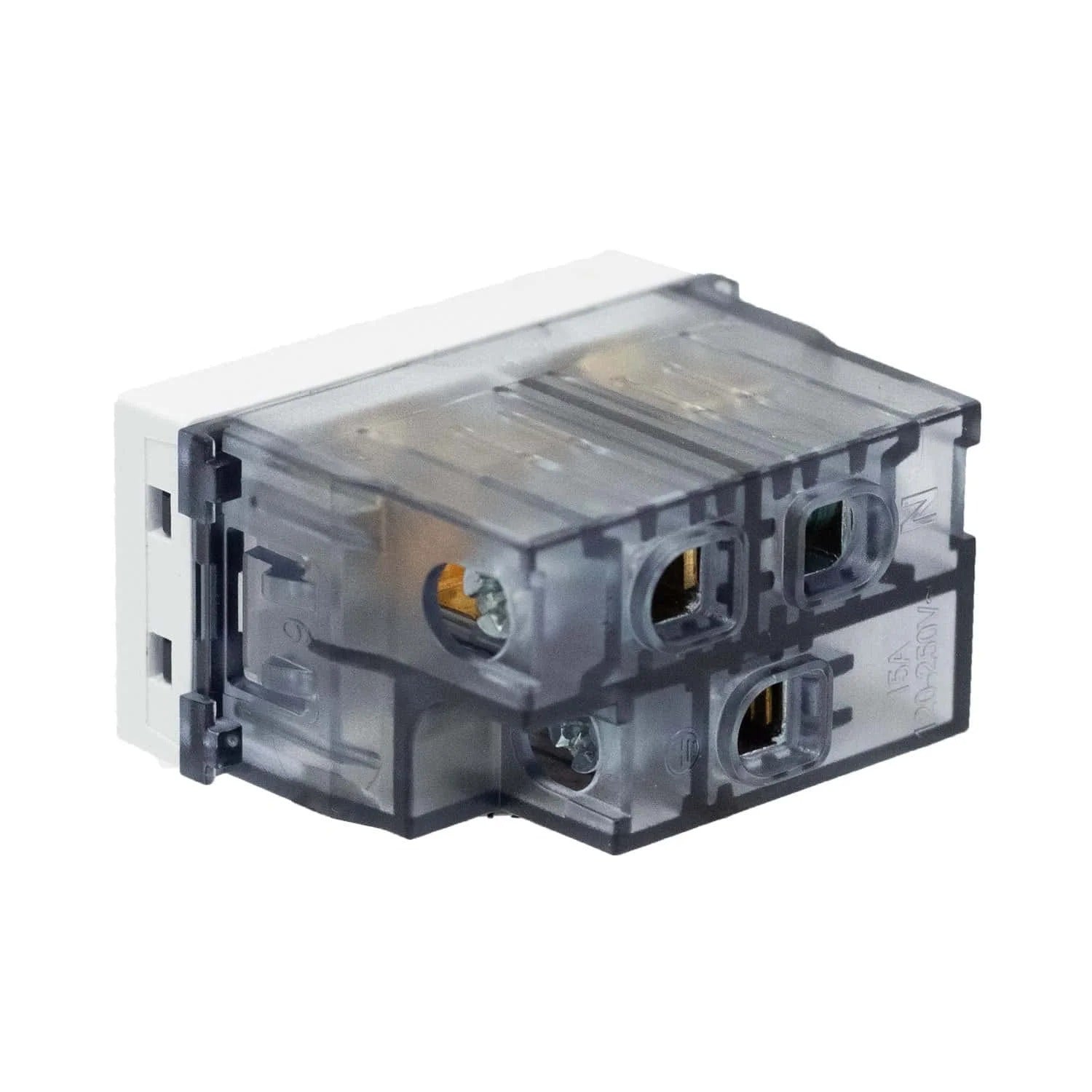 Dado Toma Universal con Línea Tierra K205 OPALUX