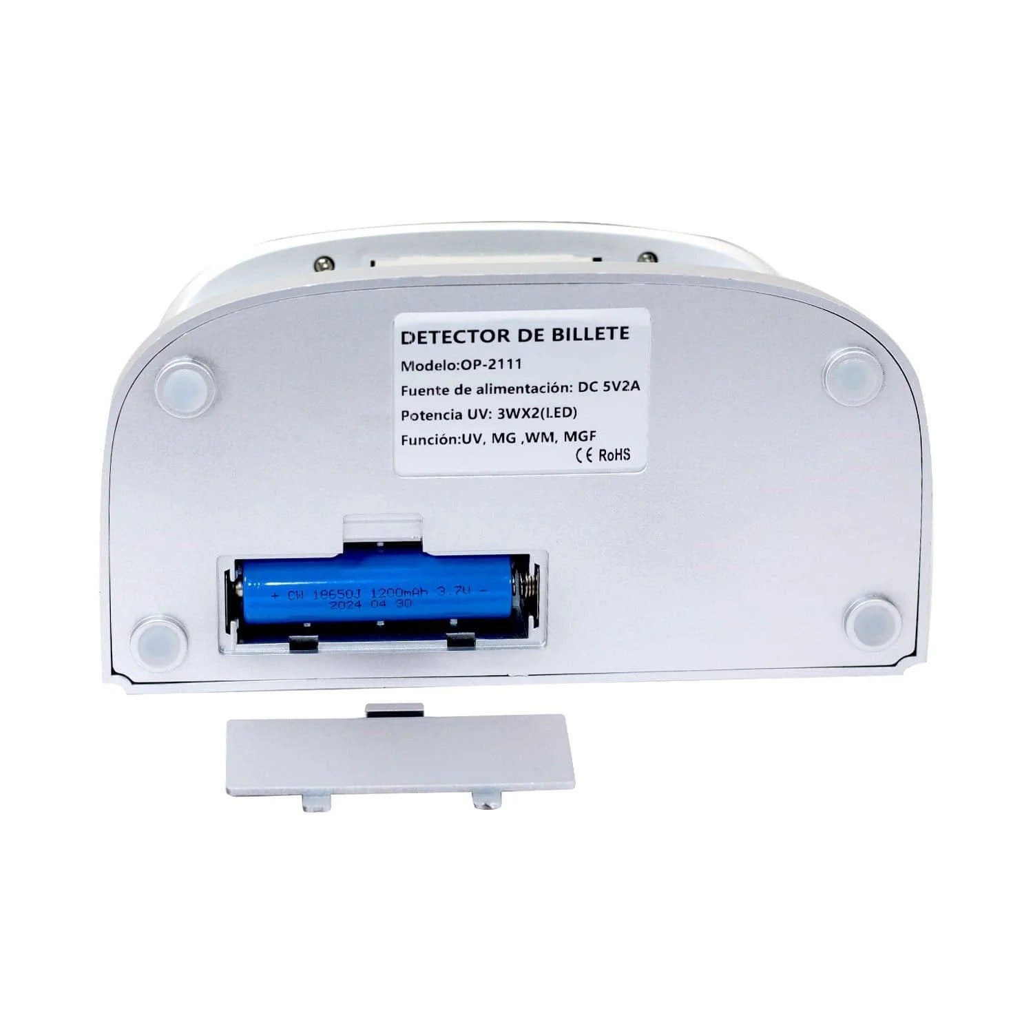 Detector de Billetes Falsos Recargable OP-2111 OPALUX