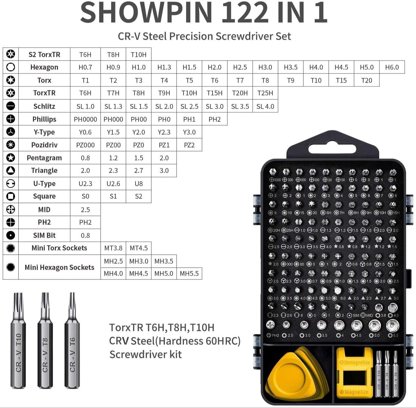 Kit de reparación para celular y laptop 115 en 1 EDI-115IN1