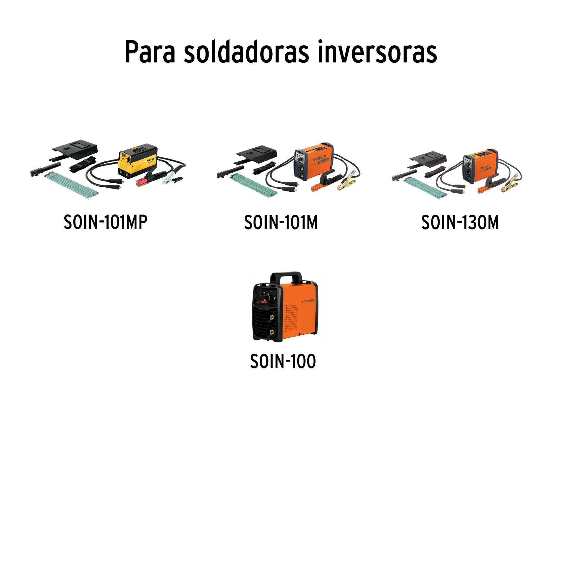 Cables portaelectrodo y pinza de tierra 200A, 3/8", Truper - 12107