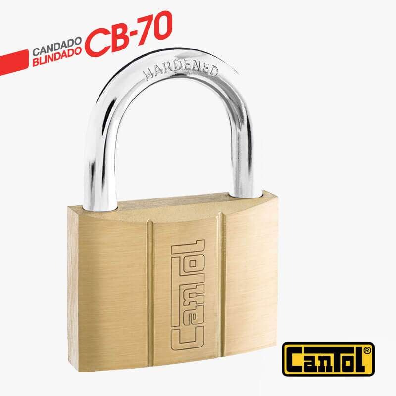 Candado Blindado Cantol CB-70