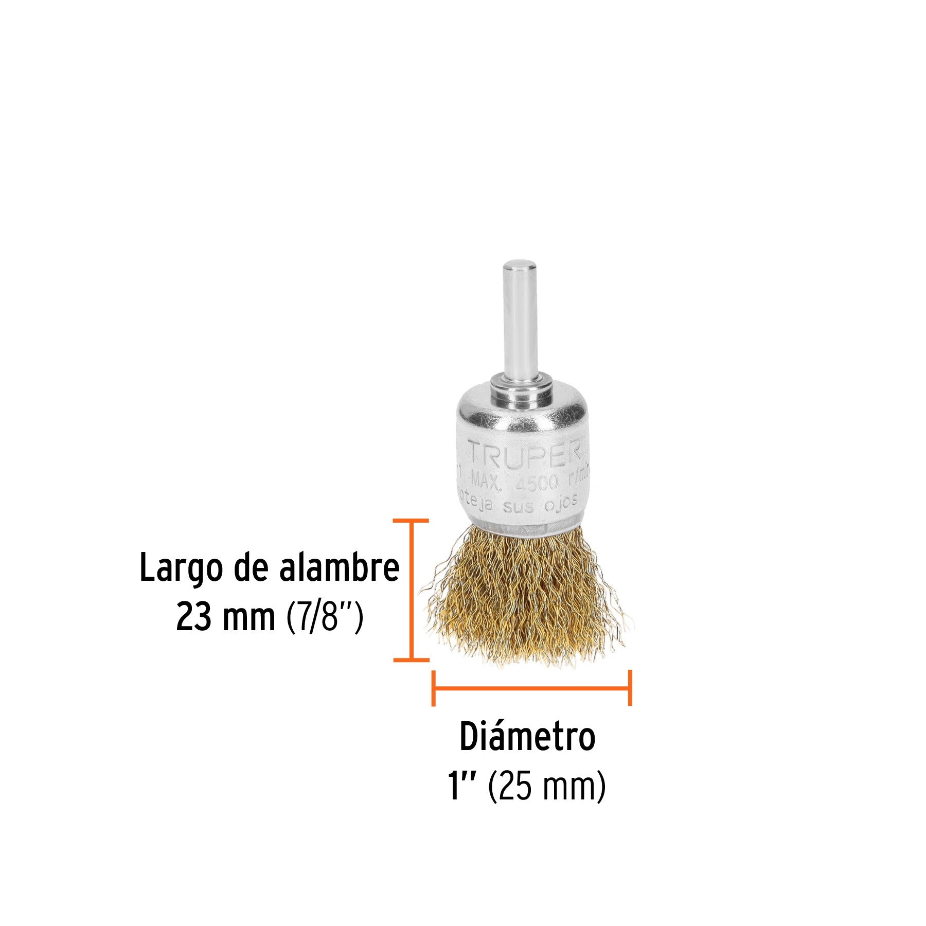Cardas De Copa 0.3 Mm 1/4  Para Taladro  11595
