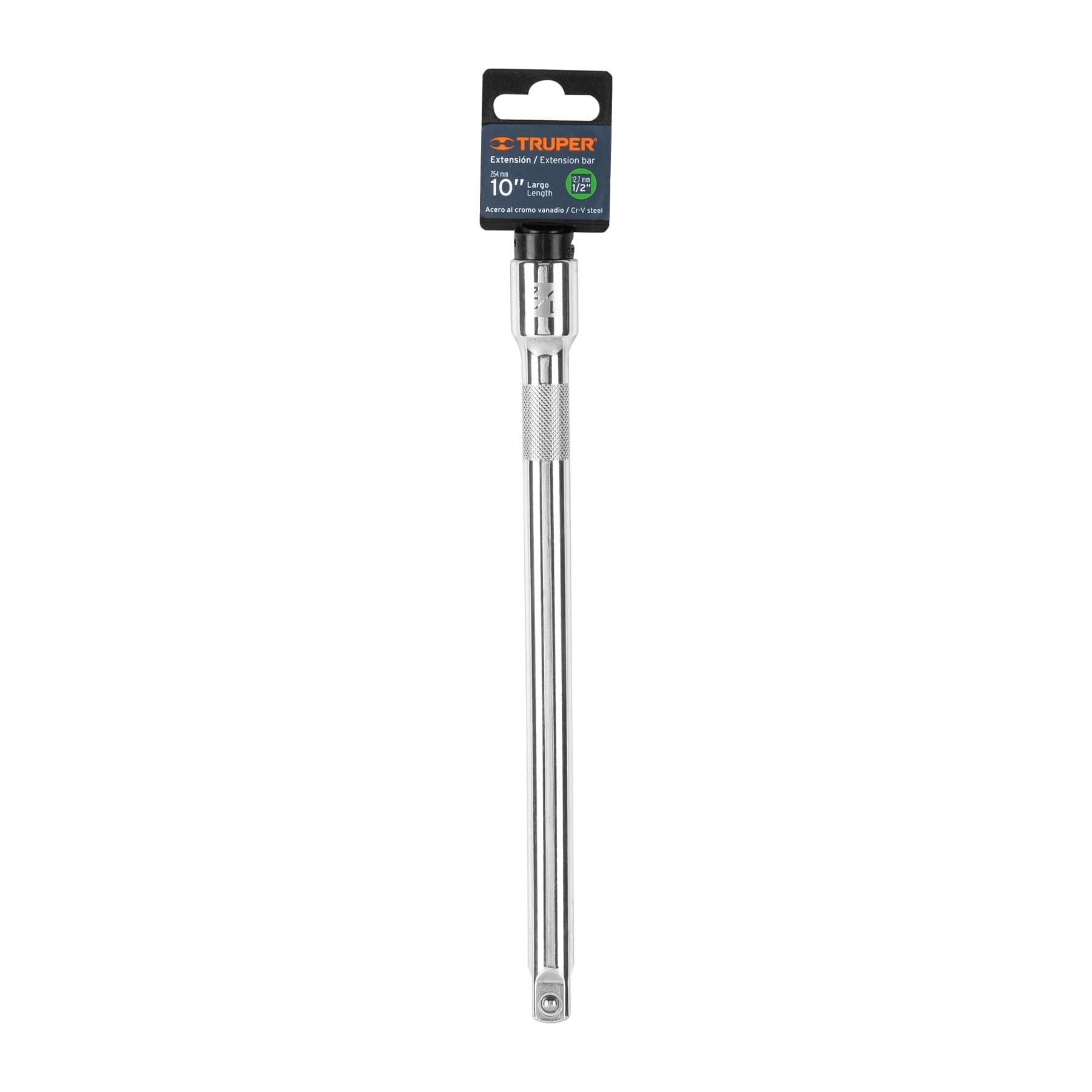 Extensión cuadro 1/2" para matraca, largo 10", TRUPER - 13418