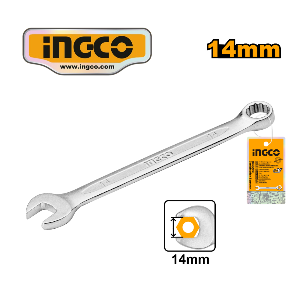 Llave Mixta de 14mm INGCO HCSPA141