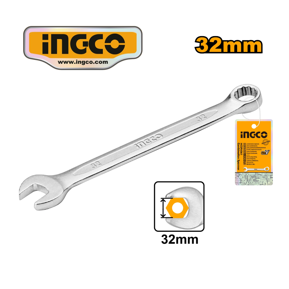 Llave Mixta de 32mm INGCO HCSPA321