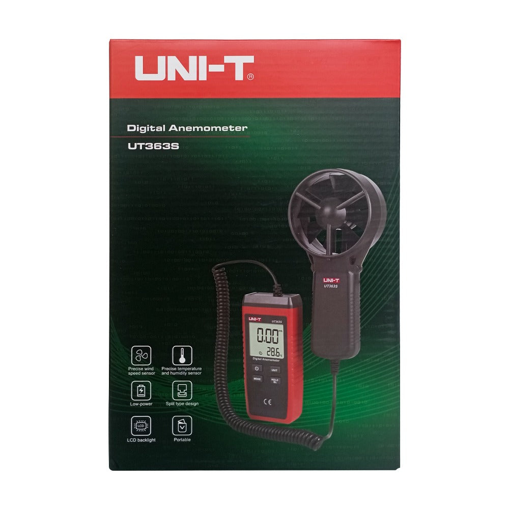 Anemómetro Digital UT-363S UNI-T