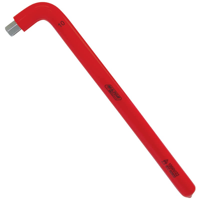 Juego de Llaves en L Hexagonales aislada por inmersion 6pcs 3/4/5/6/8/10mm V82006