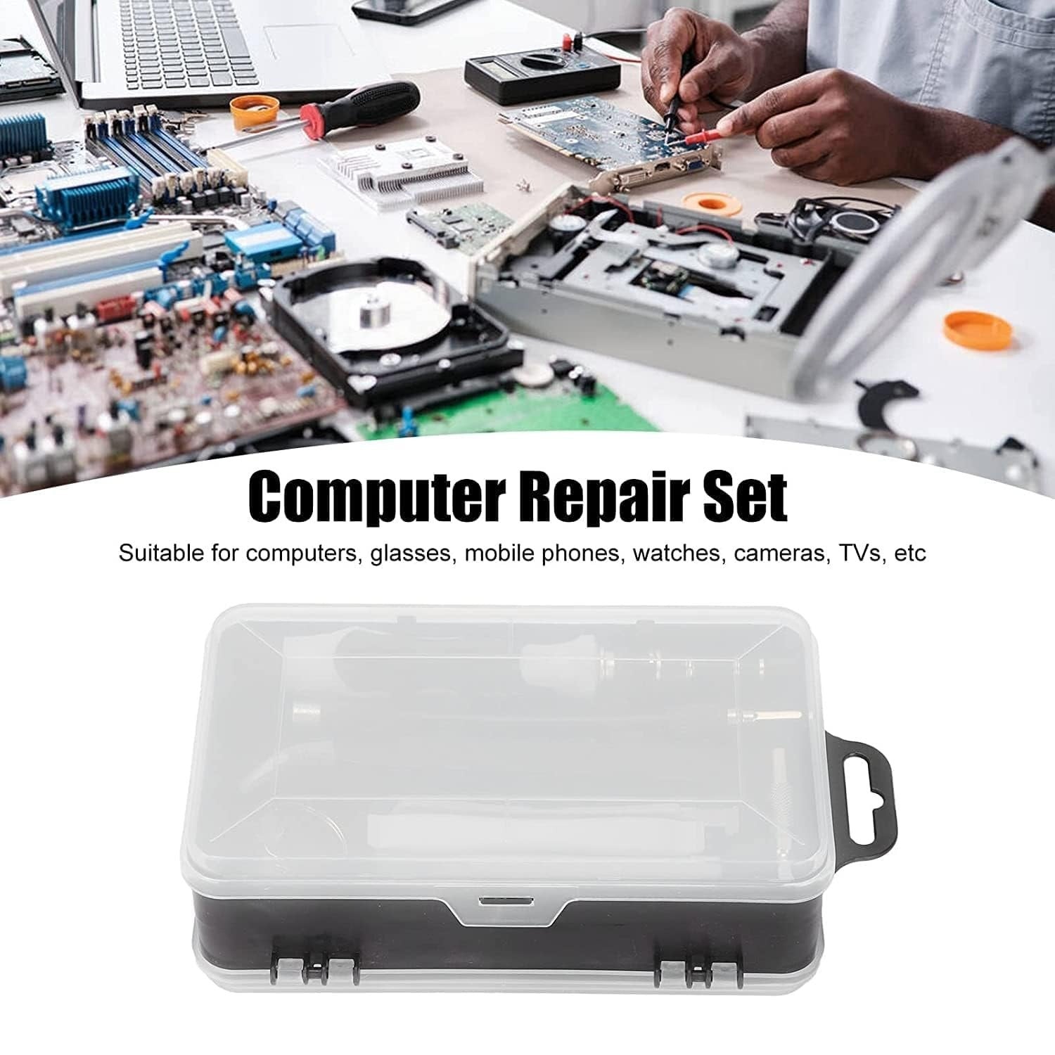 Kit de reparación para celular y laptop 115 en 1 EDI-115IN1